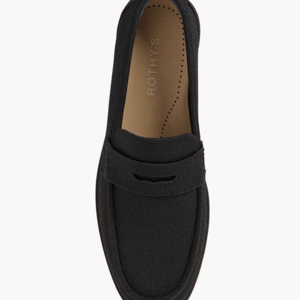 ROTHY’S Black Penny Loafer - Size 9.5 - Picture 3 of 4